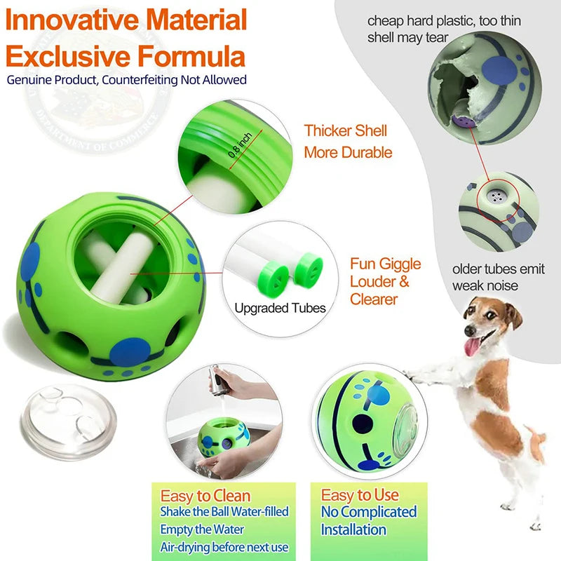 Puppy Cup™ Interactive Treat Dispensing Ball – Smart Play, Happy Pup!
